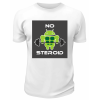 Футболка белая No steroid