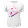 Футболка белая  Chicks