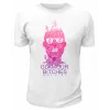 Футболка белая  Glamour Bitches not die