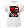 Футболка белая  Give Hockey