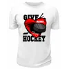 Футболка белая  Give Hockey
