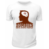 Футболка белая  Zombies