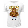Футболка белая  Gym