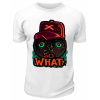 Футболка белая  So what