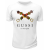 Футболка белая  Gussi na mangale