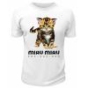 Футболка белая  Miau Miau
