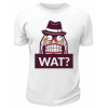 Футболка белая  Wat