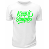 Футболка белая Keep it simple