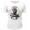 Футболка белая Meow aviation academy