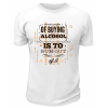 Футболка белая Of buying alcohol is to run out