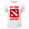 Футболка белая  мужская I`m prosupport