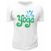 Футболка белая  мужская Yoga