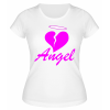 Футболка белая Сердце Angel