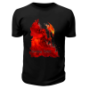 Футболка черная  Burning spirit