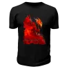 Футболка черная  Burning spirit