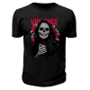 Футболка черная Череп Violence