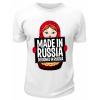 Футболка белая  Made in Russia