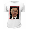 Футболка белая  Человек года Владимир Путин