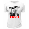 Футболка белая  All you need is peace