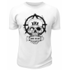Футболка белая Skate or die