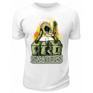 Футболка белая Proskaters