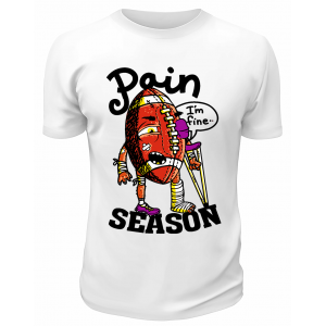 Футболка белая  Pain season
