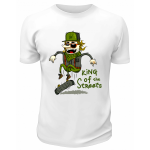 Футболка белая  King of the streets