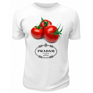 Футболка белая  Pradam