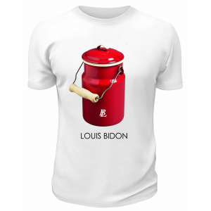Футболка белая  Louis Bidon