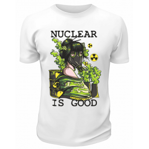 Футболка белая Nuclear is good
