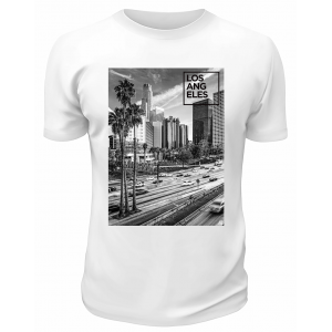 Футболка белая Los angeles