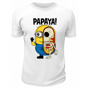Футболка белая  Papaya
