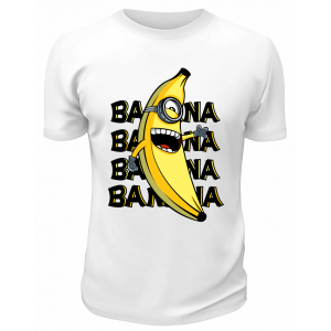 Футболка белая  Banana