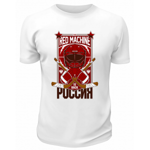 Футболка белая  Россия
