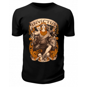 Футболка черная Лесная ведьма invictus