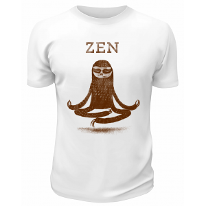 Футболка белая ZEN