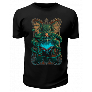 Футболка черная Лавкрафт