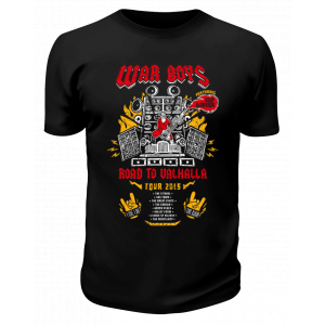 Футболка черная War boys
