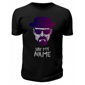 Футболка черная Say my name