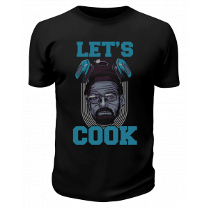 Футболка черная Let's cook Во все тяжкие