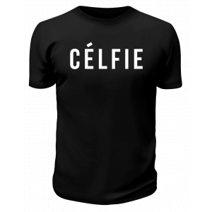 Футболка черная Celfie