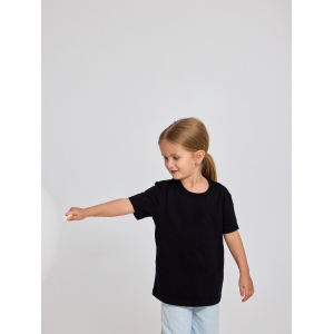 Футболка детская чёрная Премиум