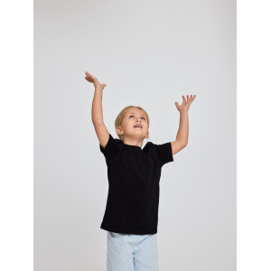 Футболка детская чёрная Премиум