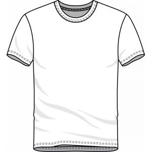 Конструктор белой футболки сублимация