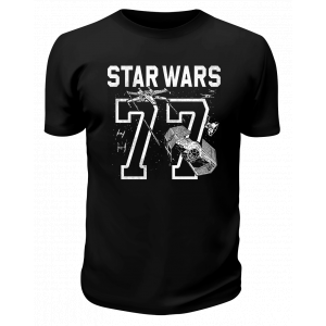 Футболка черная Star wars