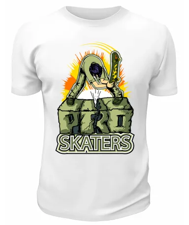 Футболка белая Proskaters