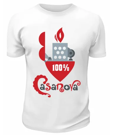 Футболка белая  Casanova