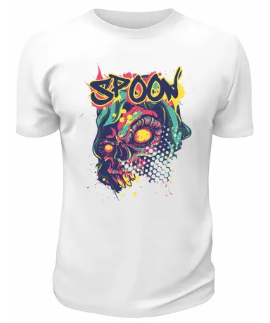 Футболка белая Spoon