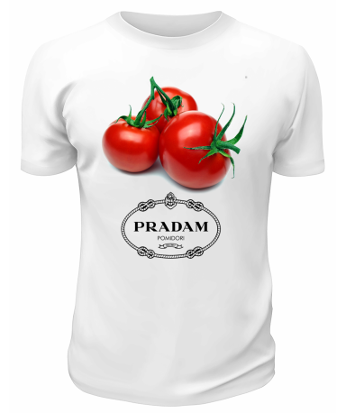 Футболка белая  Pradam