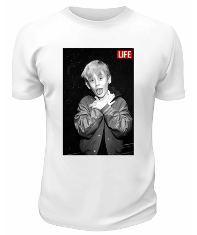 Футболка белая  Life
